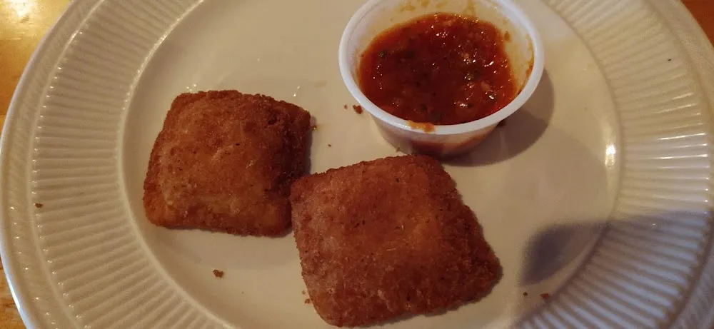 Fried Cheese Ravioli