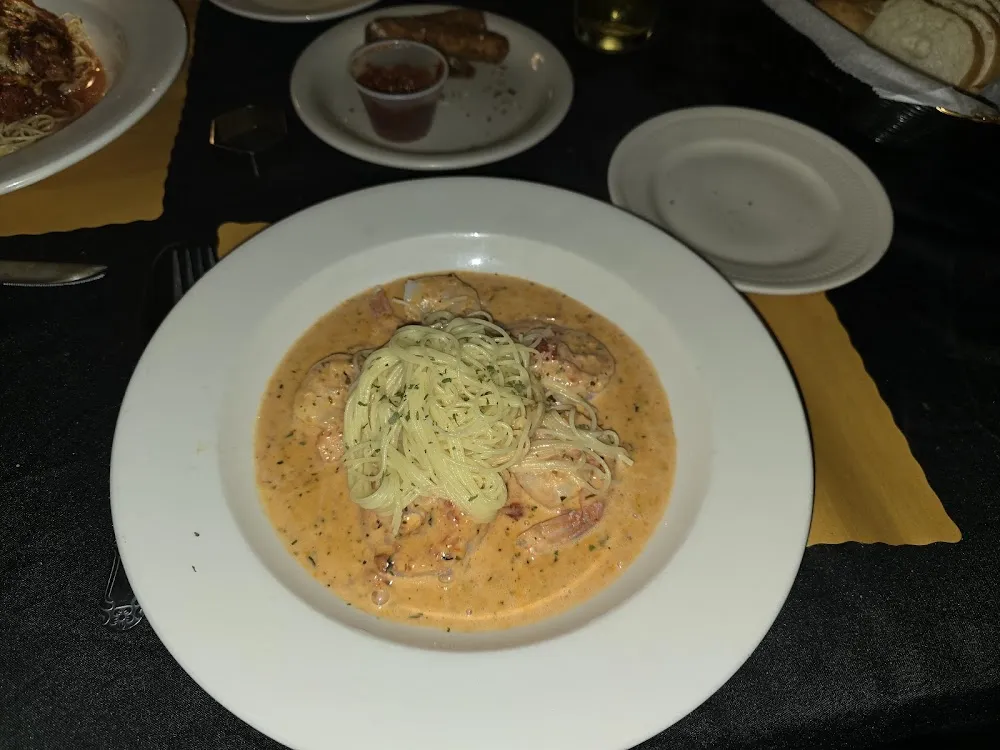 Shrimp in Vodka Sauce